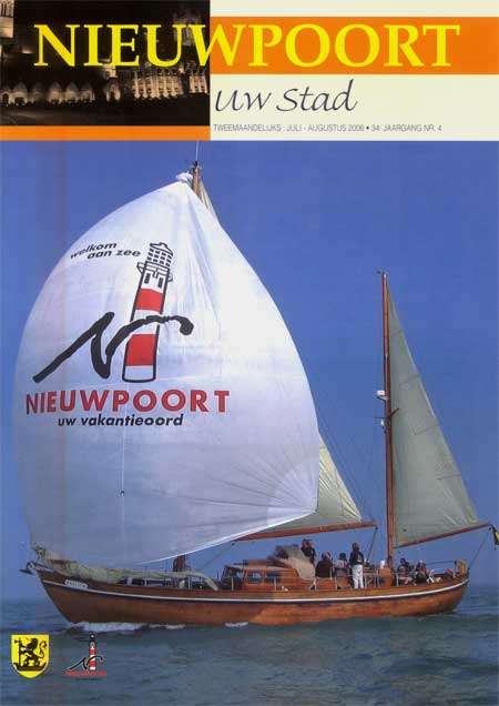 omslag Nieuwpoort uw stad met logo
